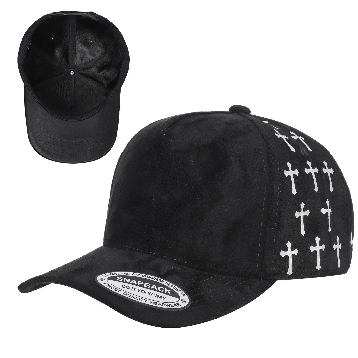 5SSTG - 5 Panel Suede Satin Gilding