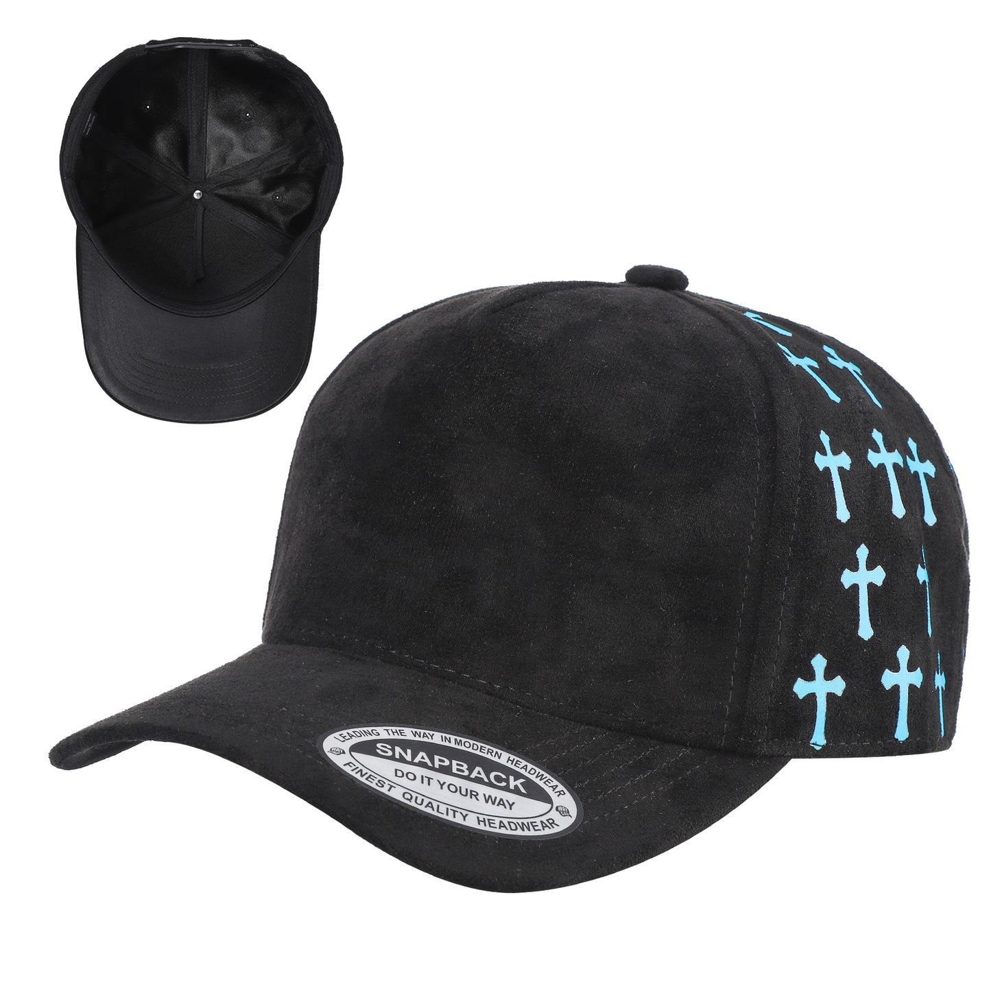 5SSTG - 5 Panel Suede Satin Gilding