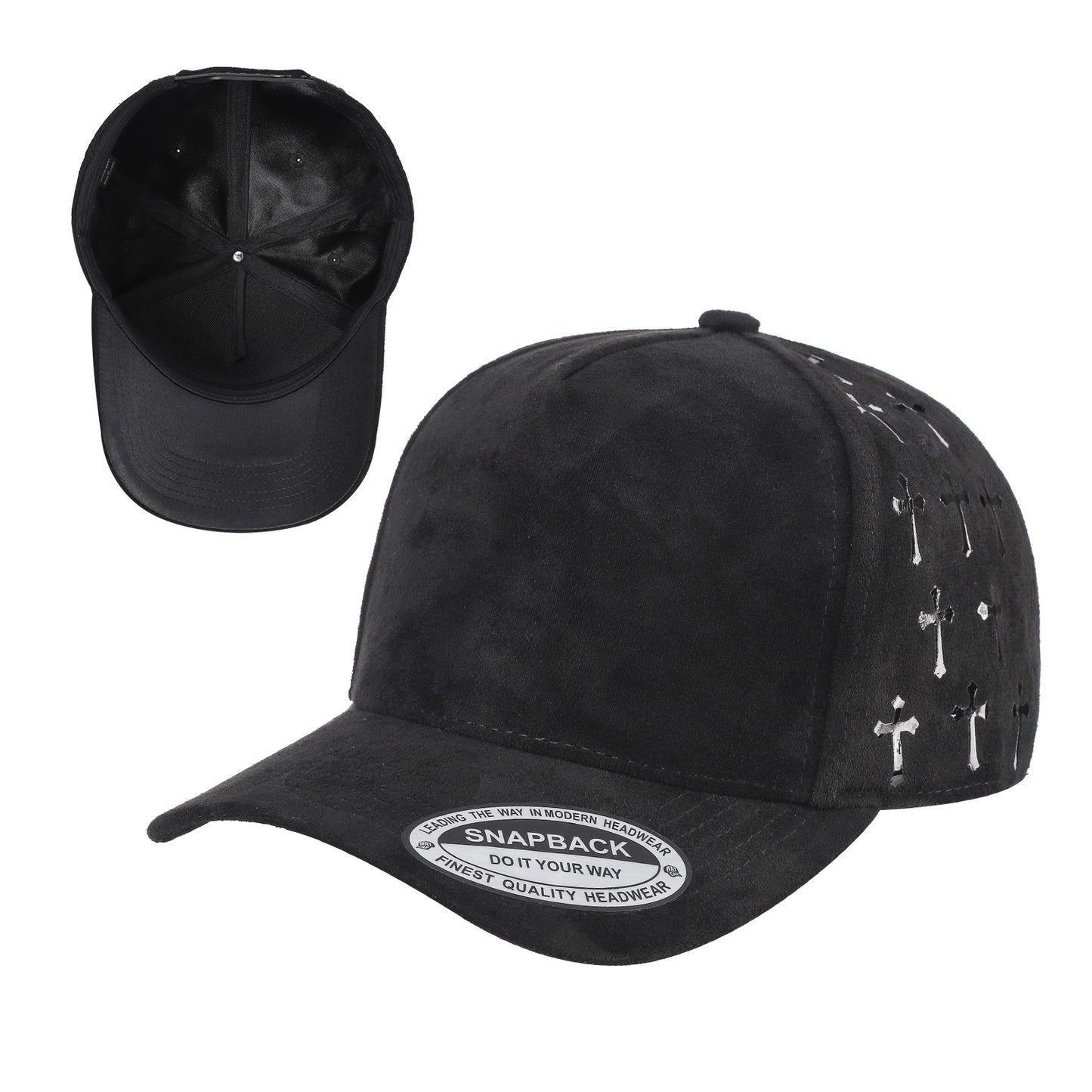 5SSTG - 5 Panel Suede Satin Gilding