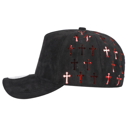 5SSTG - 5 Panel Suede Satin Gilding