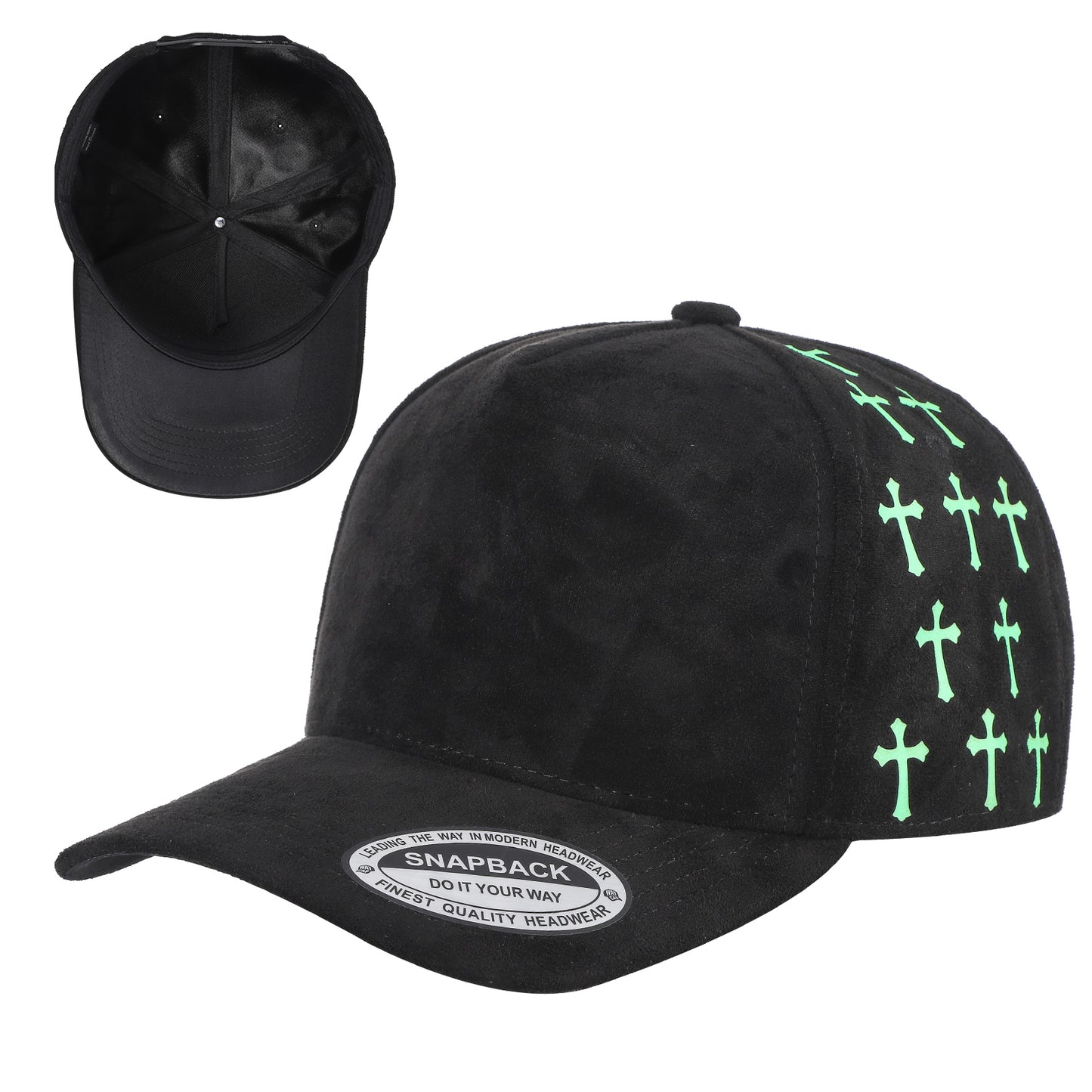 5SSTG - 5 Panel Suede Satin Gilding