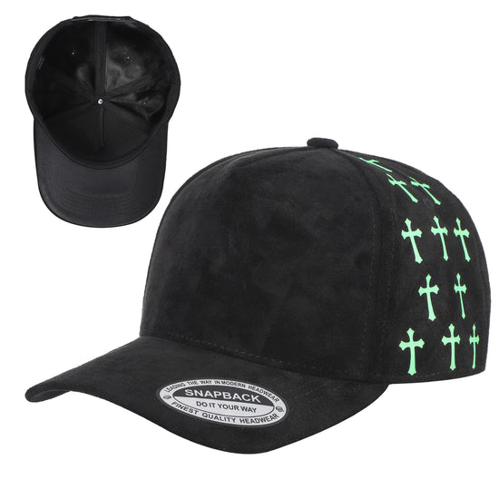 5SSTG - 5 Panel Suede Satin Gilding