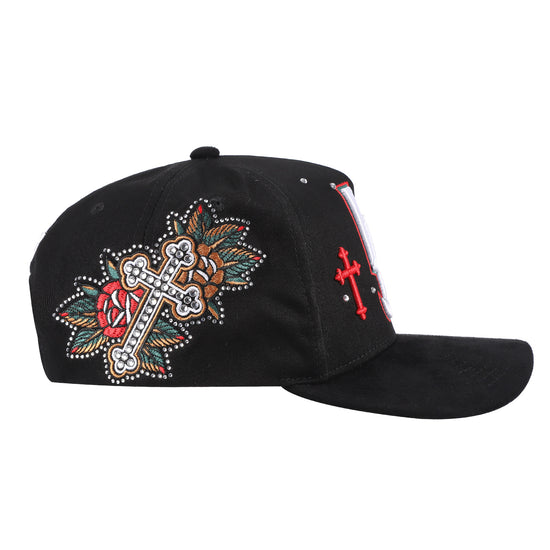 LA Cross Rhinestone