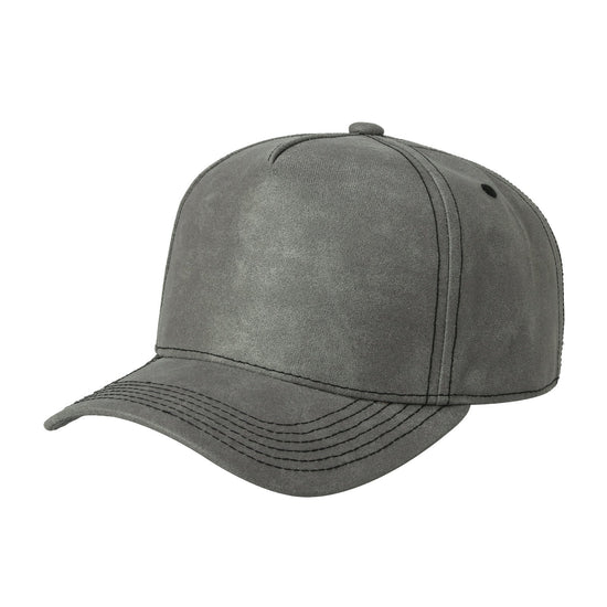5RS - 5 Panel Leather Cap