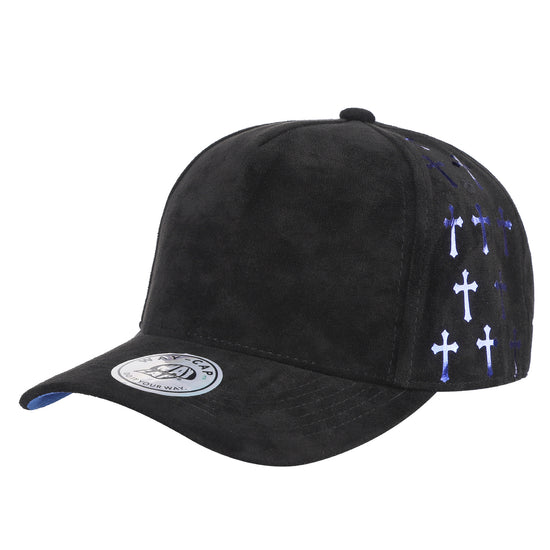 5SSTG - 5 Panel Suede Satin Gilding