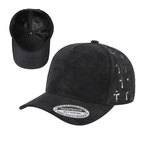 5SSTG - 5 Panel Suede Satin Gilding