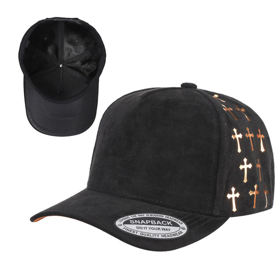 5SSTG - 5 Panel Suede Satin Gilding