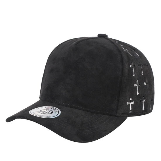 5SSTG - 5 Panel Suede Satin Gilding
