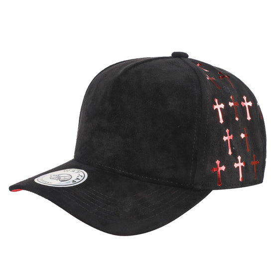 5SSTG - 5 Panel Suede Satin Gilding