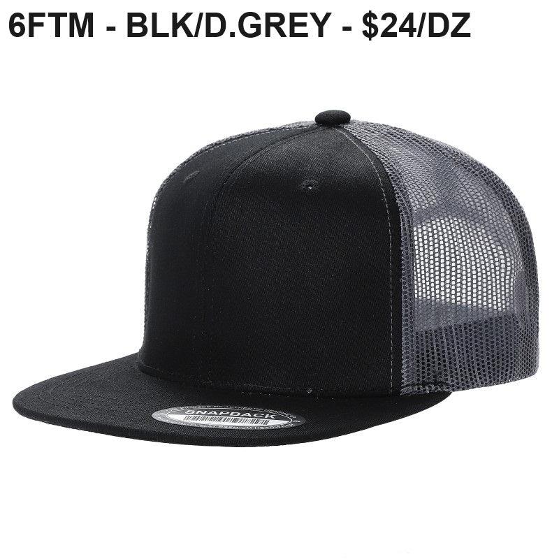 6FTM - 6 Panel Flat Bill