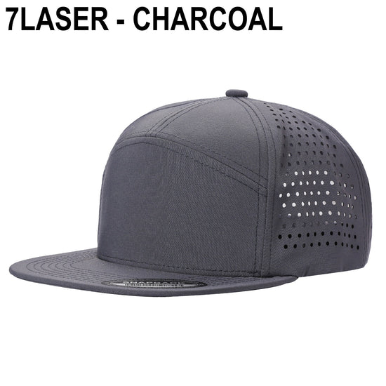 LASER VENTED HAT - 7 PANEL