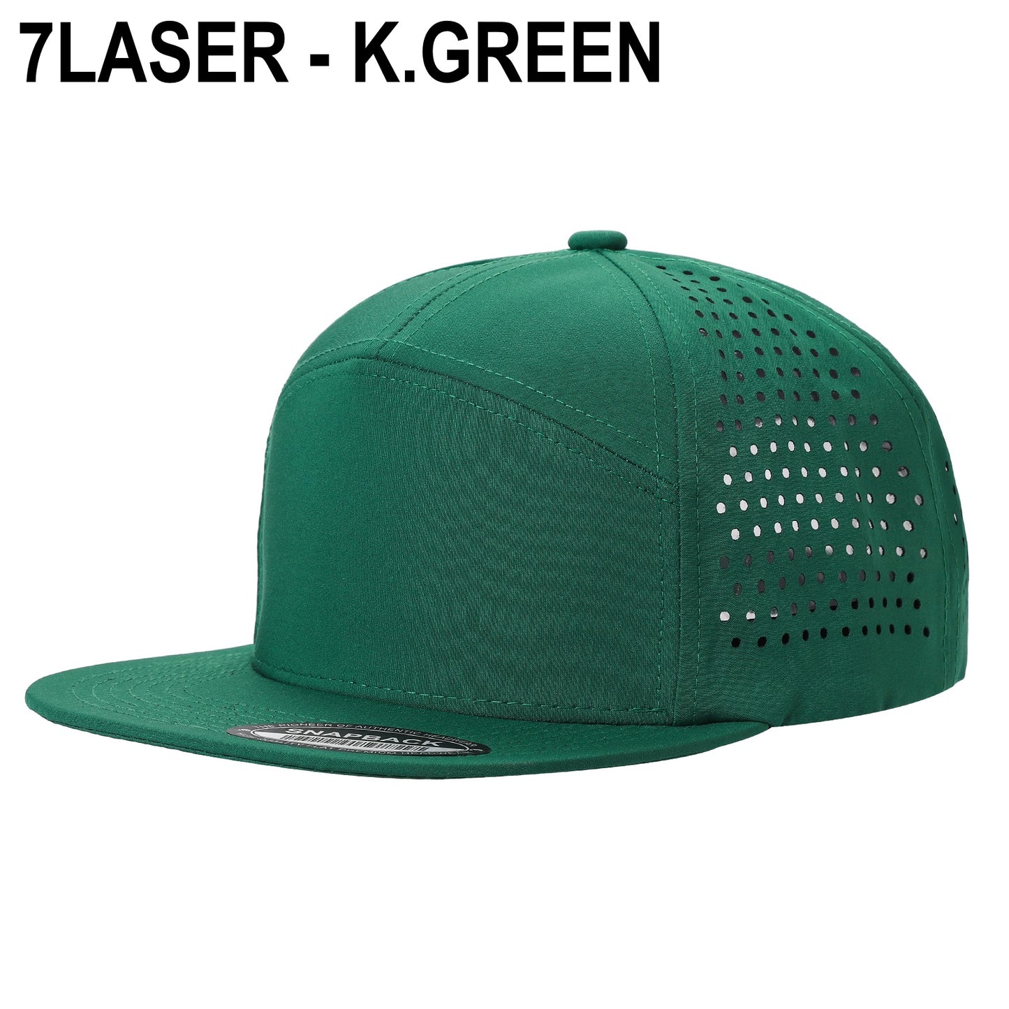 LASER VENTED HAT - 7 PANEL