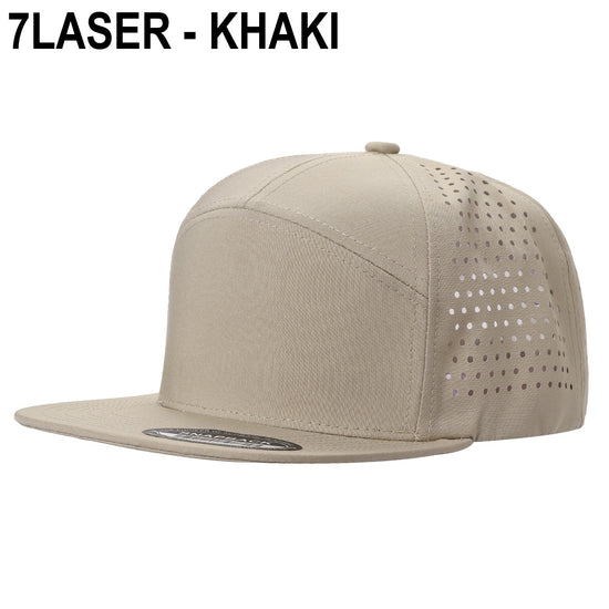 LASER VENTED HAT - 7 PANEL