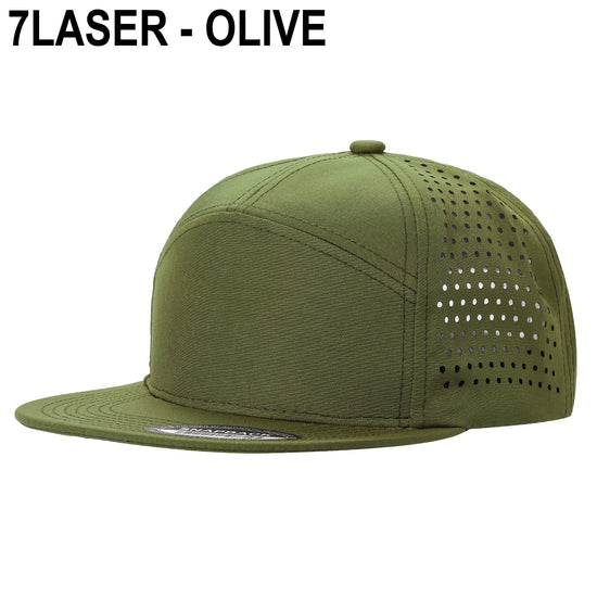 LASER VENTED HAT - 7 PANEL