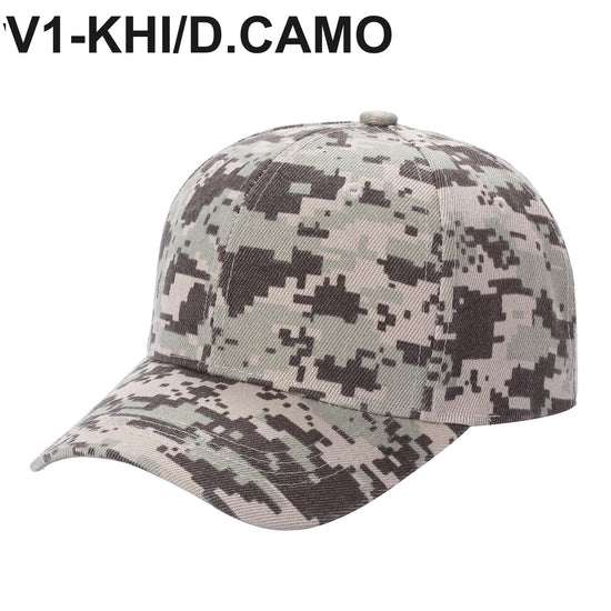 V1 - Solid Velcro Baseball Cap