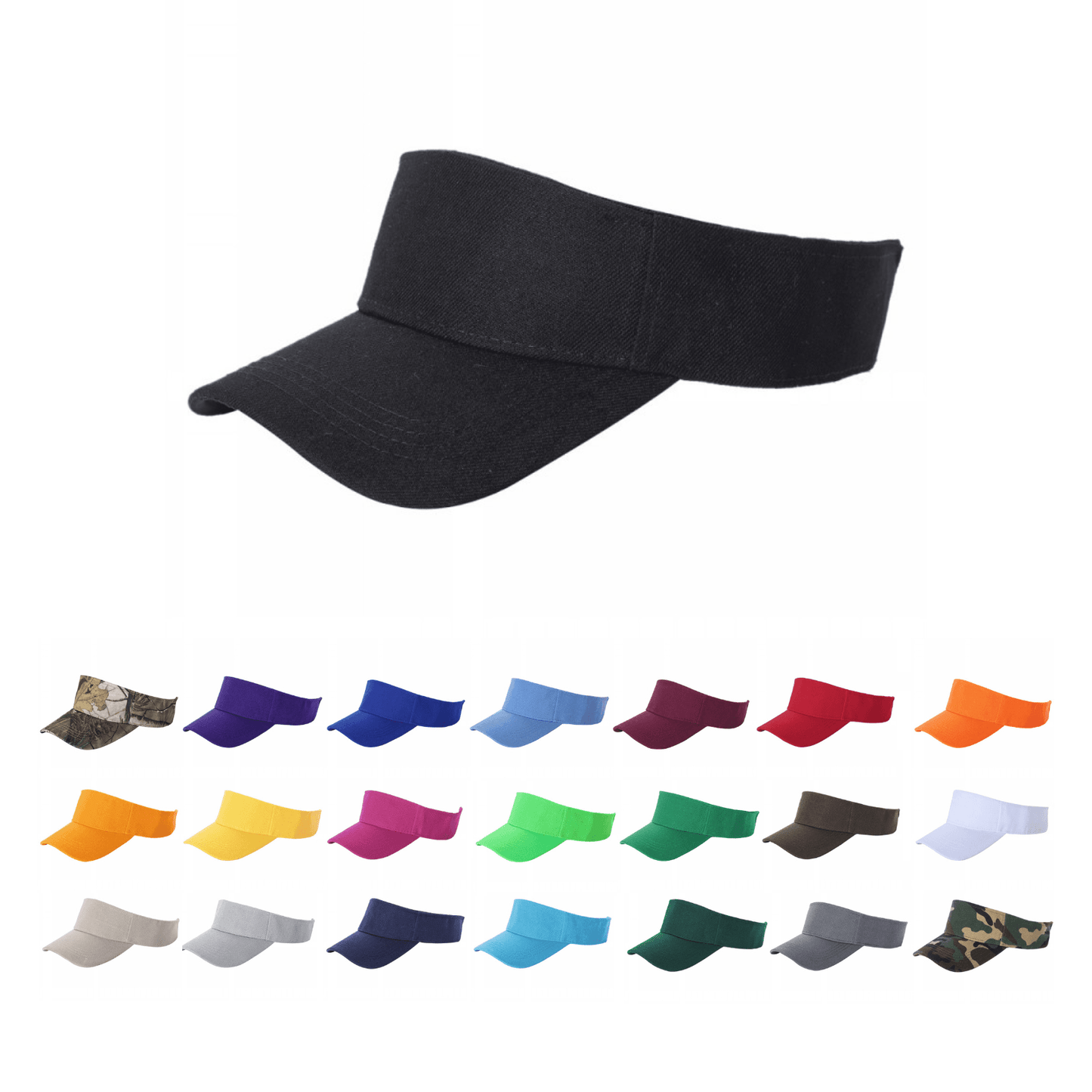 V4 - Sun Visor Velcro Tape Hat